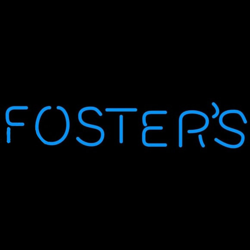 Fosters Word Beer Sign Neonreclame