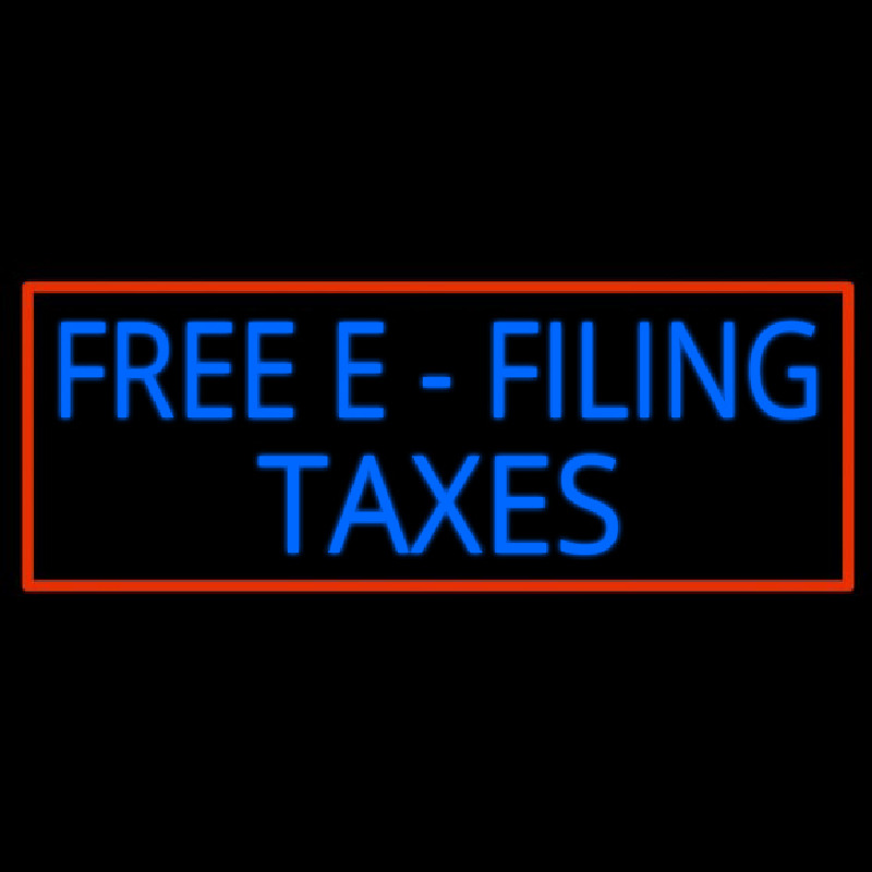 Free E Filing Ta es Neonreclame