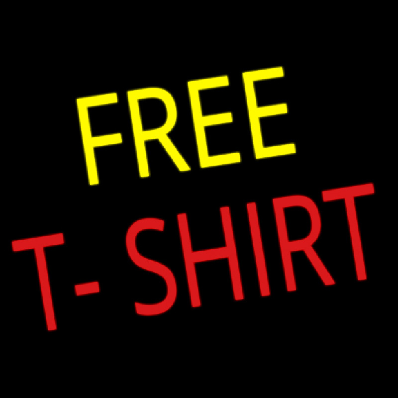 Free T Shirts Neonreclame