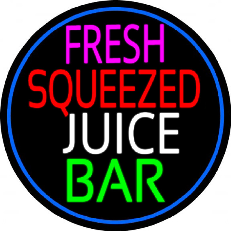Fresh Squeezed Juice Bar Neonreclame