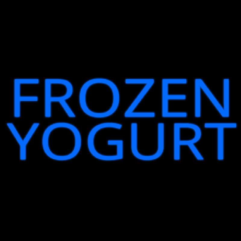 Frozen Yogurt Neonreclame