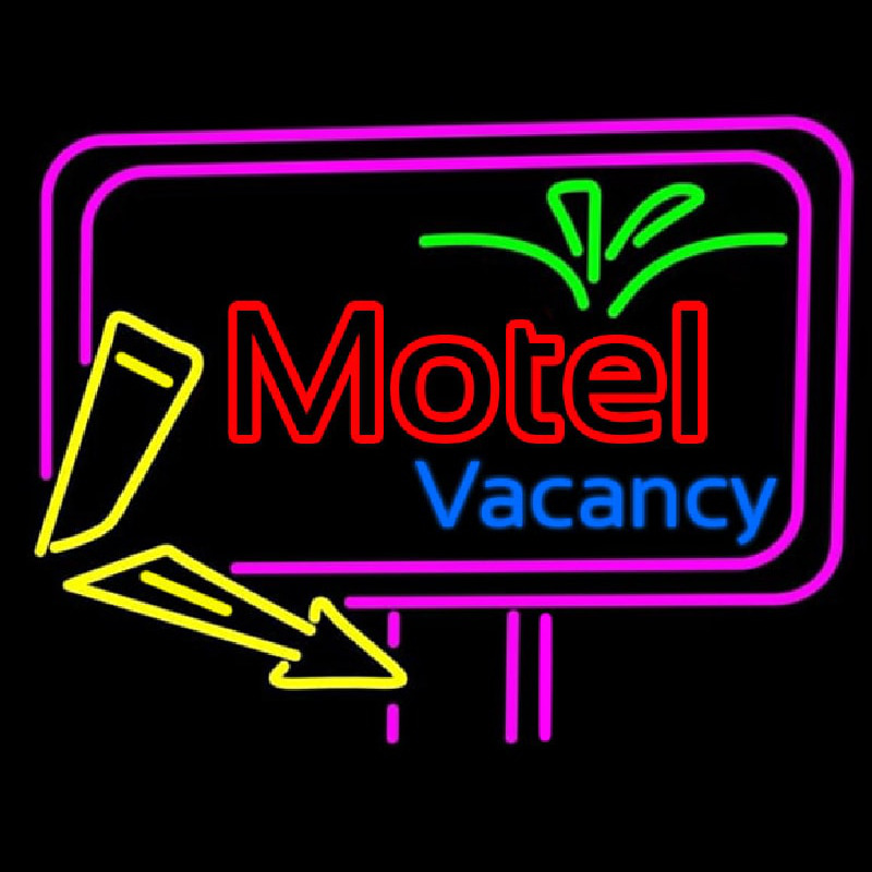 Funky Motel Vacancy Neonreclame