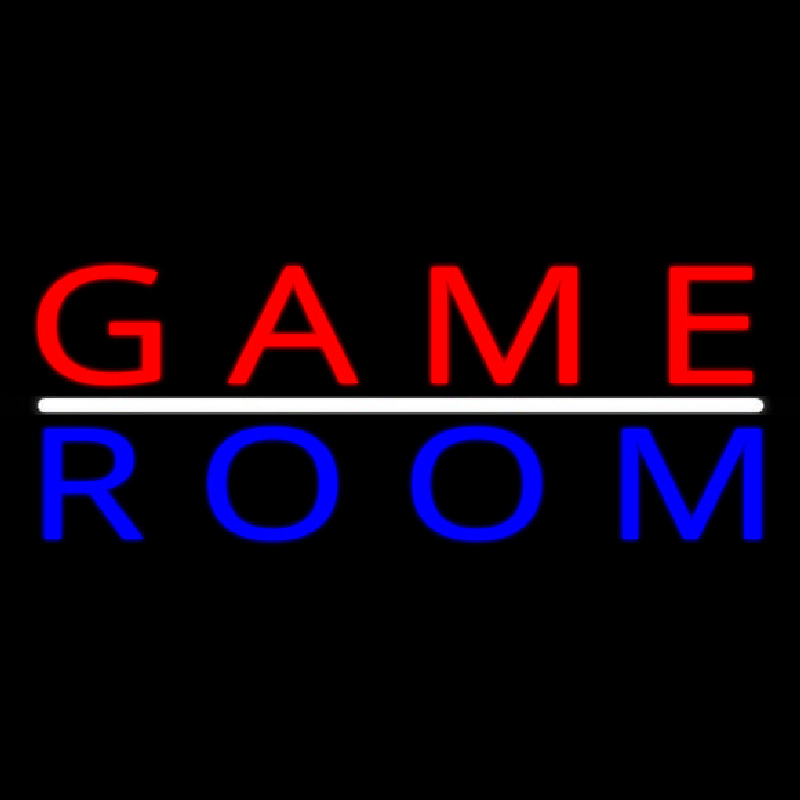 Game Room Bar Real Neon Glass Tube Neonreclame