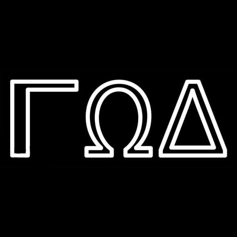 Gamma Omega Delta Neonreclame