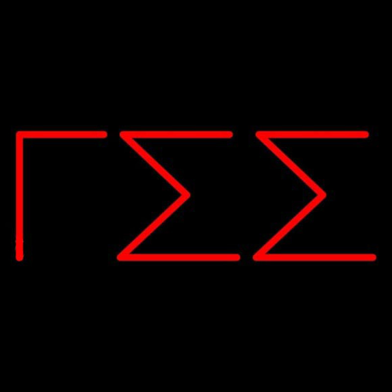 Gamma Sigma Sigma Neonreclame