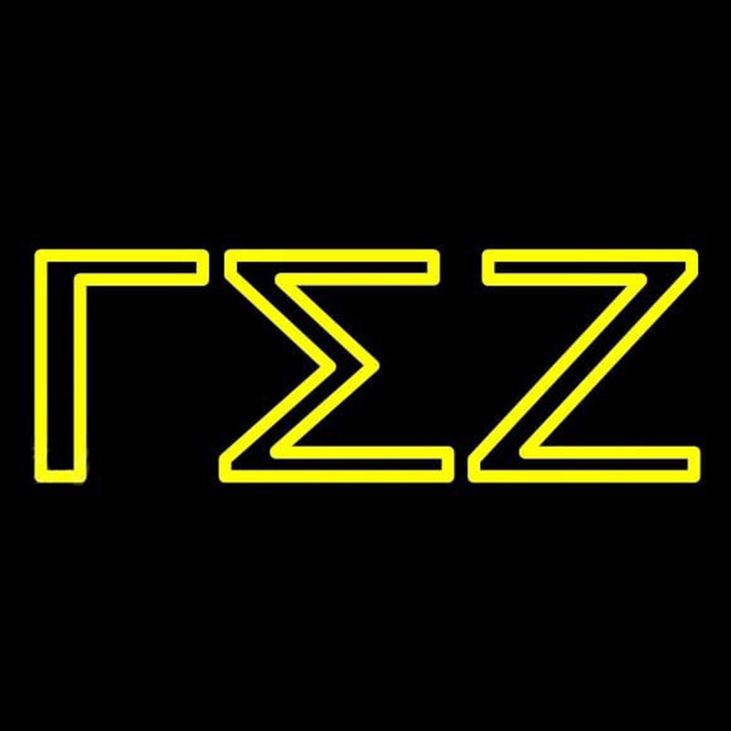 Gamma Sigma Zeta Neonreclame