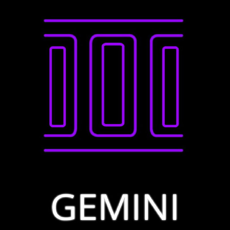 Gemini Icon Neonreclame