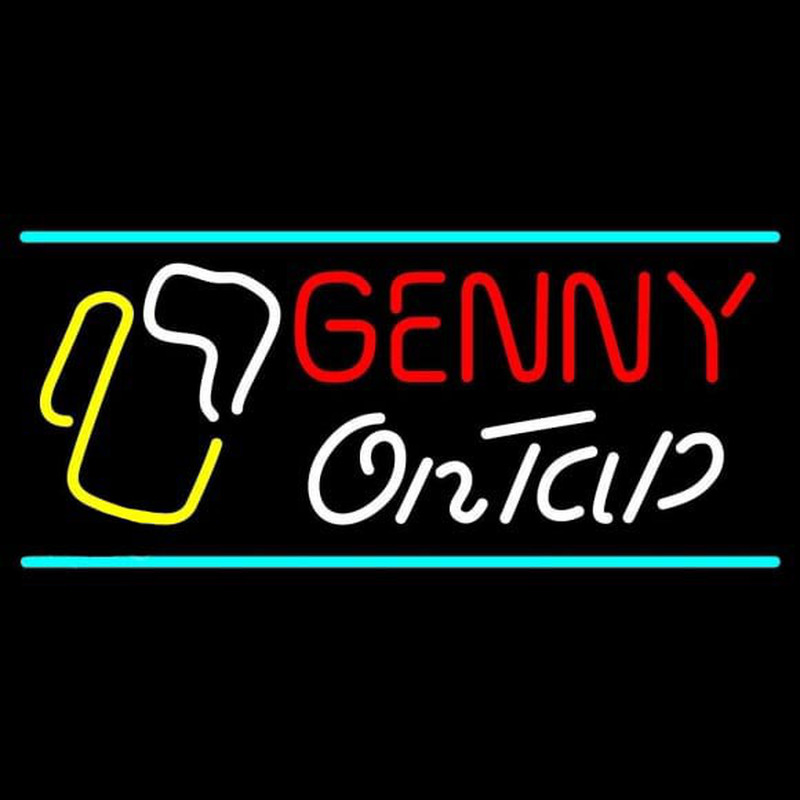 Genny On Tap Neonreclame