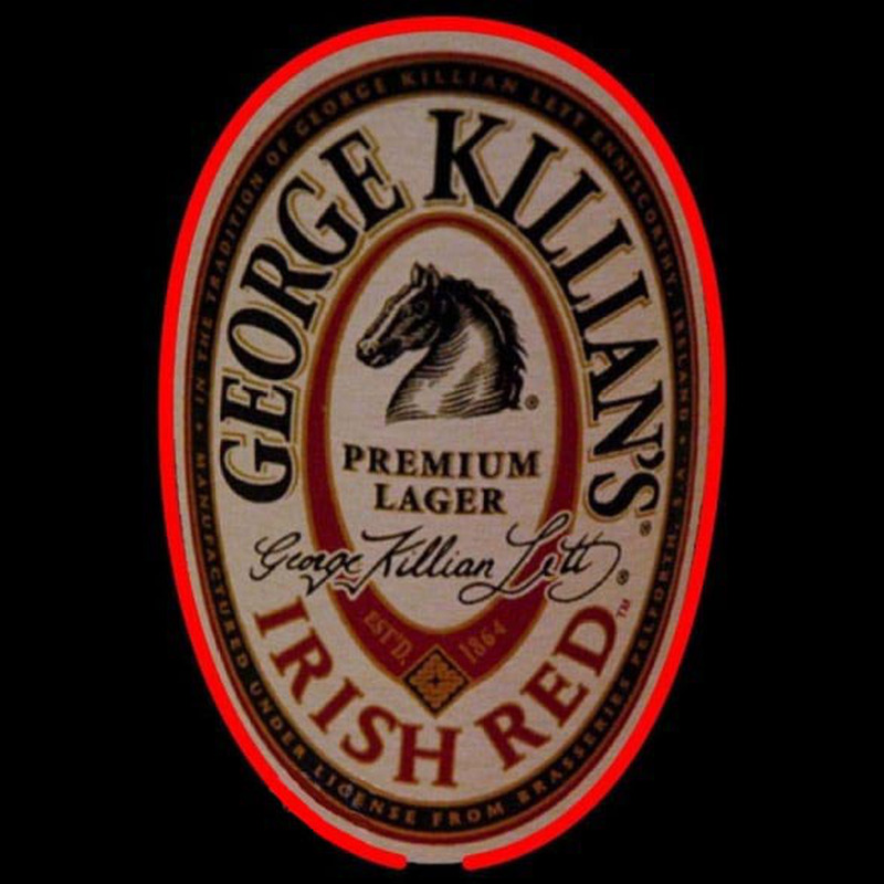 George Killians Irish Red Beer Sign Neonreclame