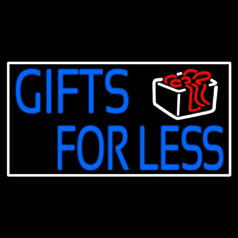 Gifts For Less With Logo Neonreclame