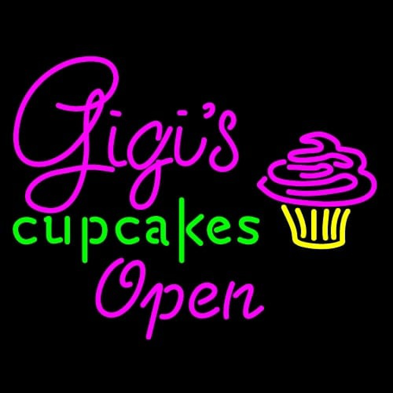 Gigi  Cup Cakes Neonreclame