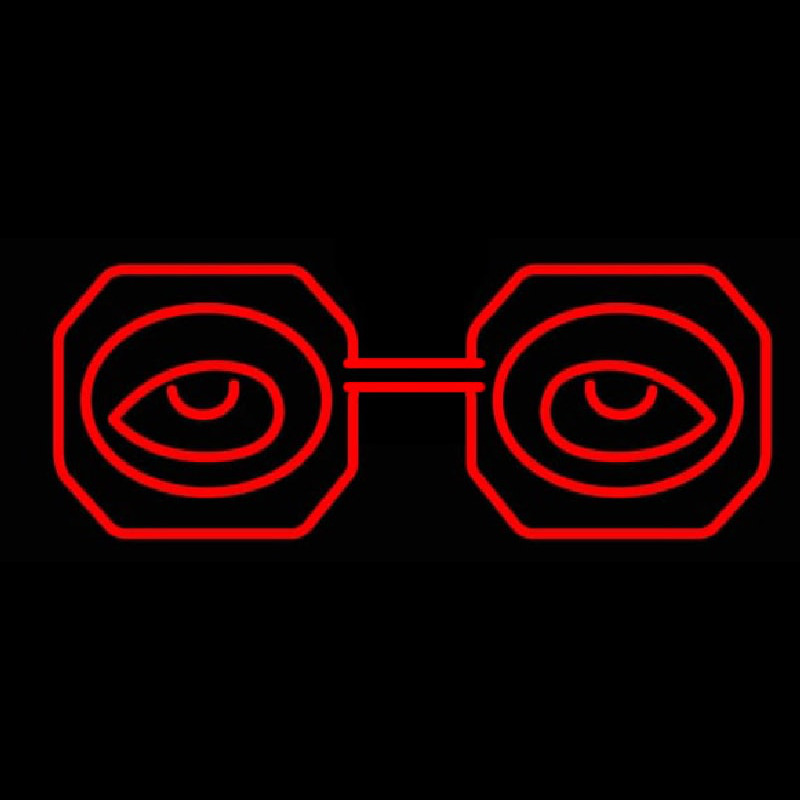 Glasses Neonreclame