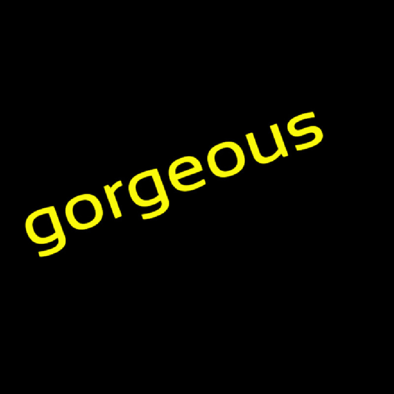 Gorgeous Neonreclame