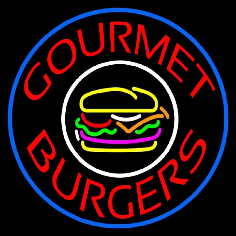 Gourmet Burgers Circle Neonreclame