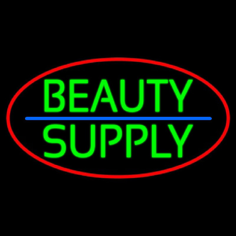 Green Beauty Supply Neonreclame
