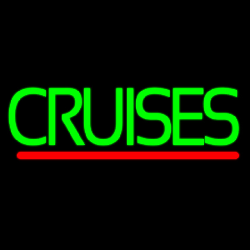 Green Cruises Neonreclame