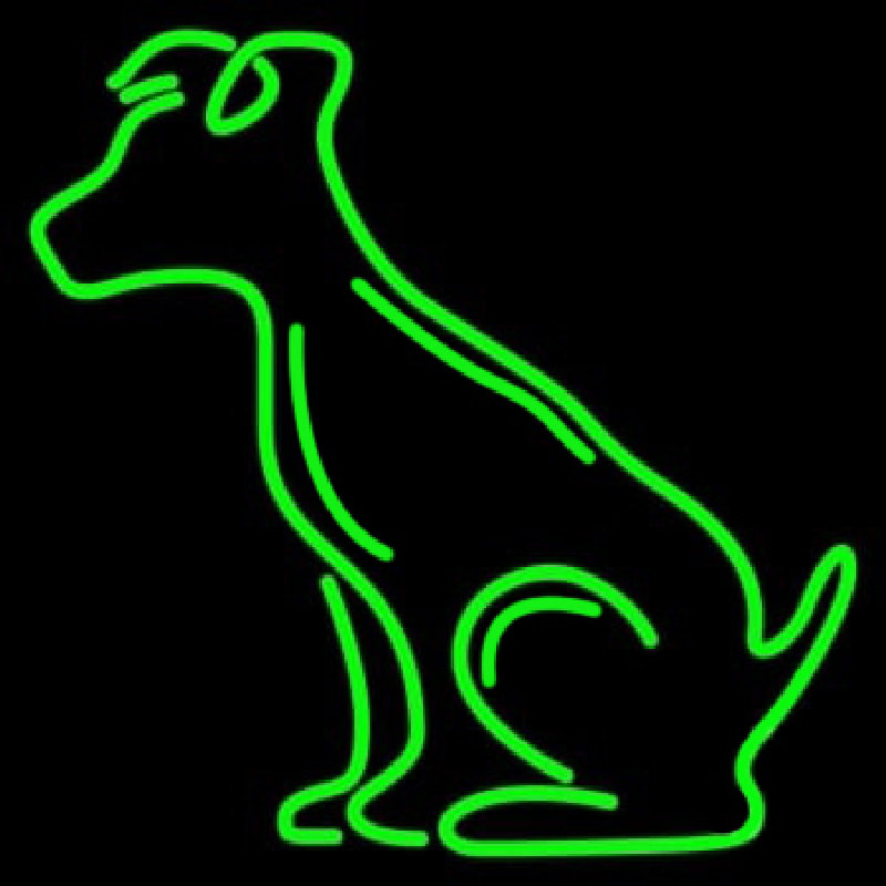 Green Dog Neonreclame