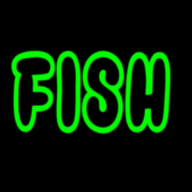 Green Fish Neonreclame