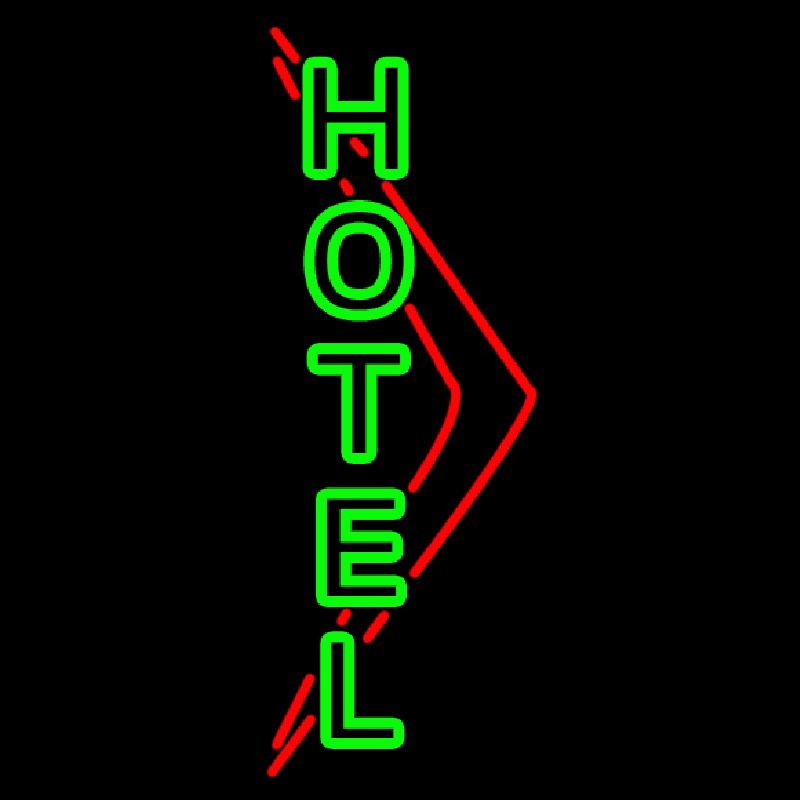 Green Hotel Neonreclame