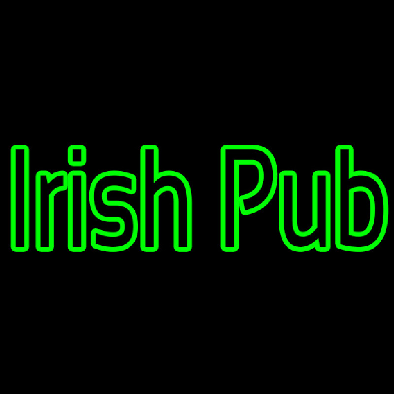 Green Irish Pub Neonreclame