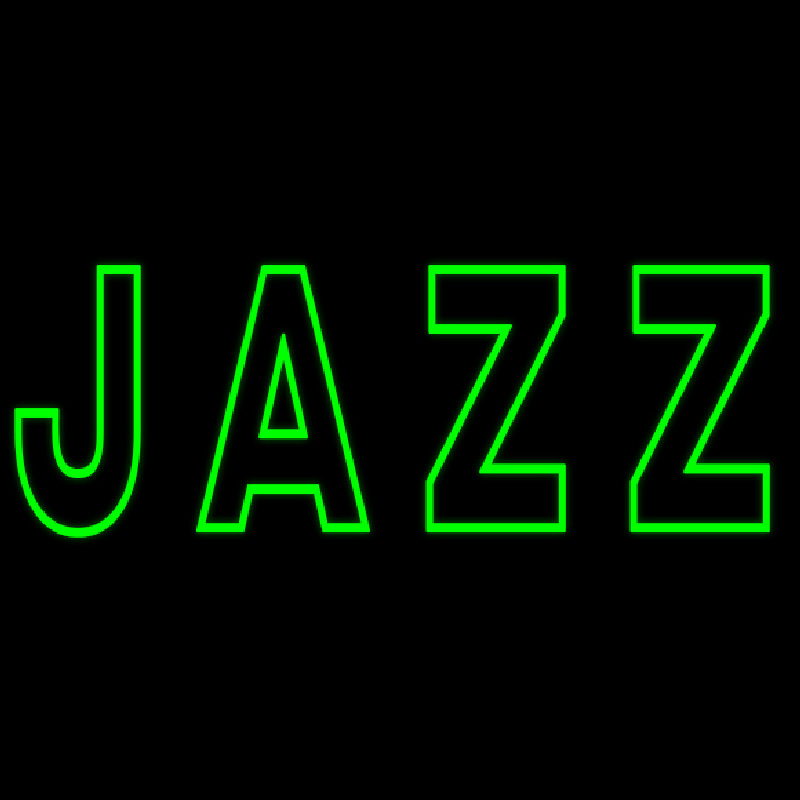 Green Jazz Block 1 Neonreclame