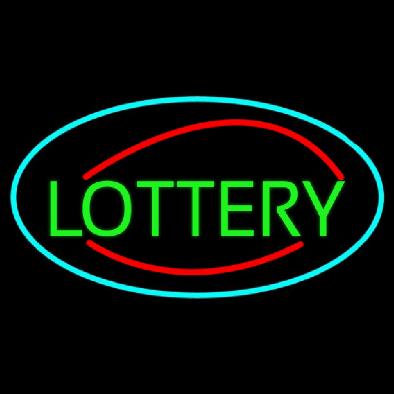 Green Lottery Neonreclame