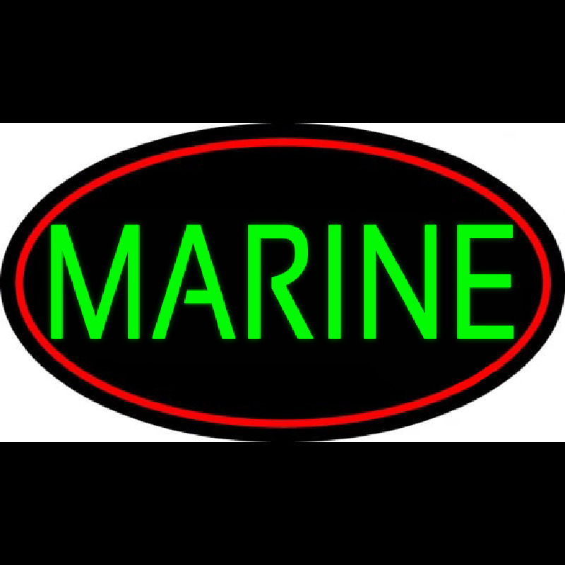 Green Marine Neonreclame