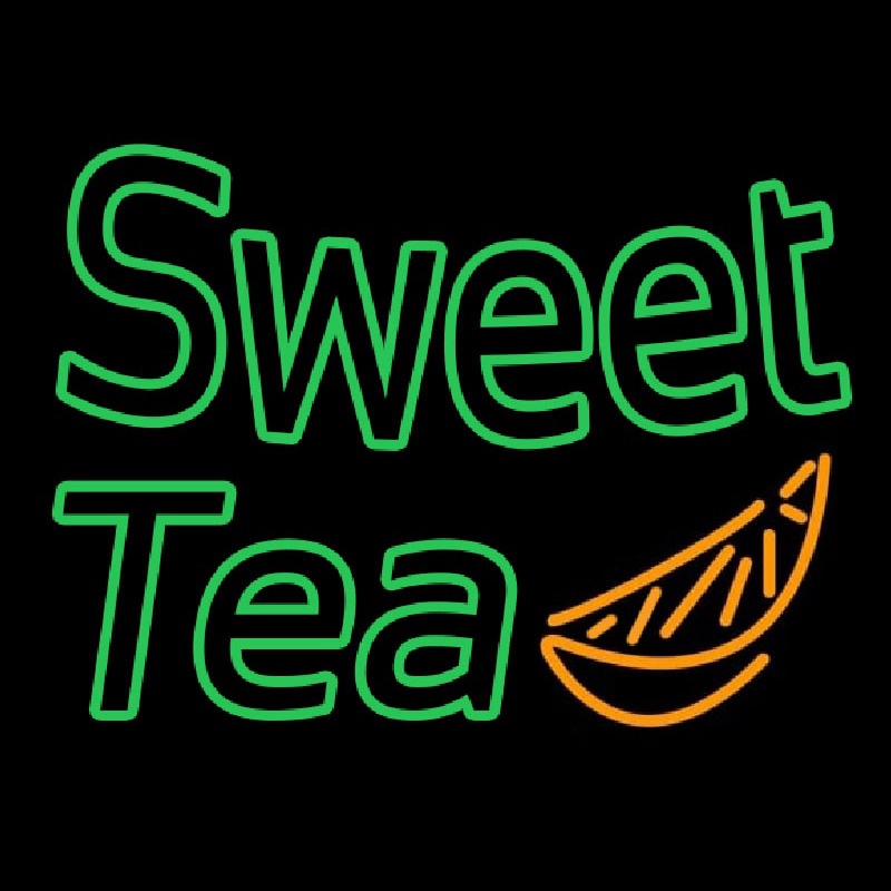 Green Sweet Tea Neonreclame