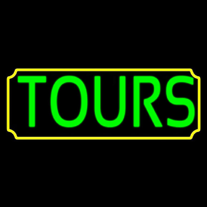 Green Tours Neonreclame