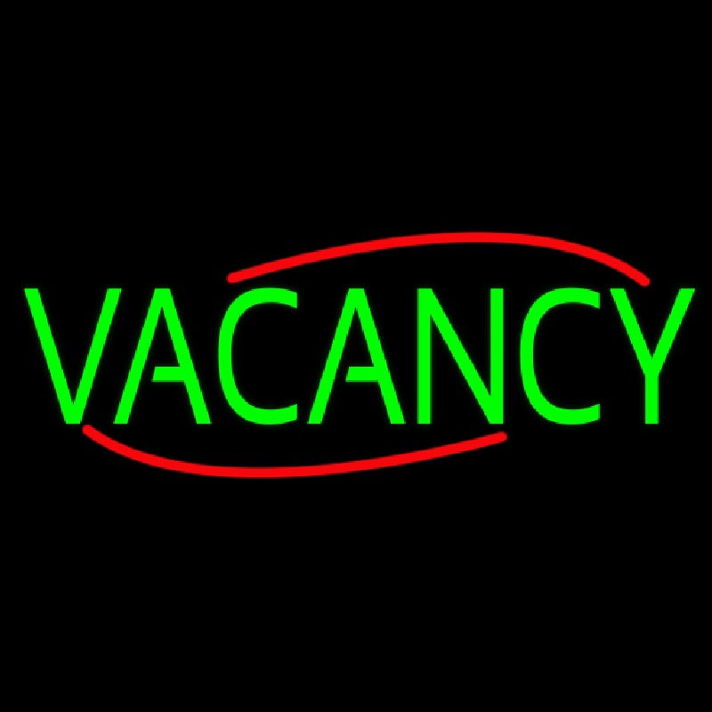 Green Vacancy Neonreclame