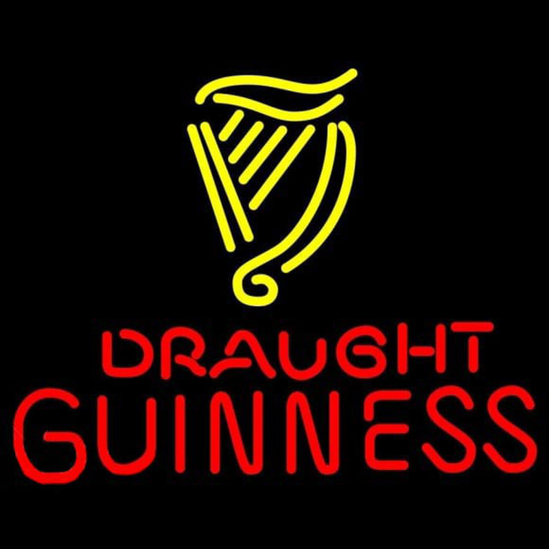 Guinness Draught Beer Sign Neonreclame