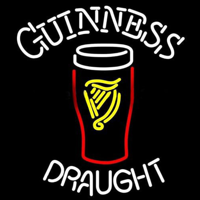 Guinness draught Neonreclame