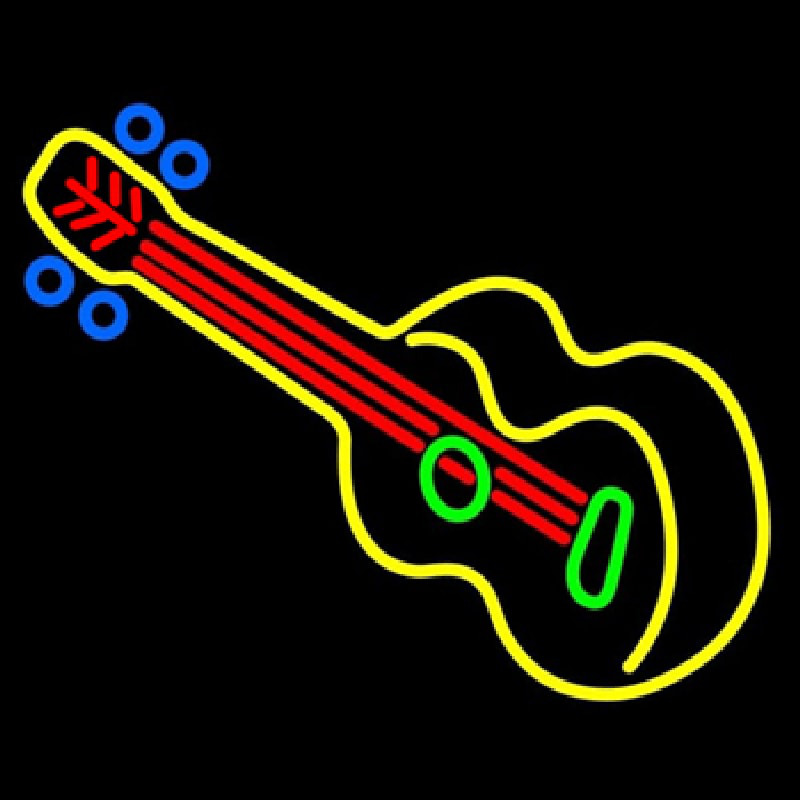 Guitar Strings  Neonreclame
