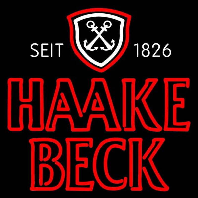 Haake Becks Beer Sign Neonreclame