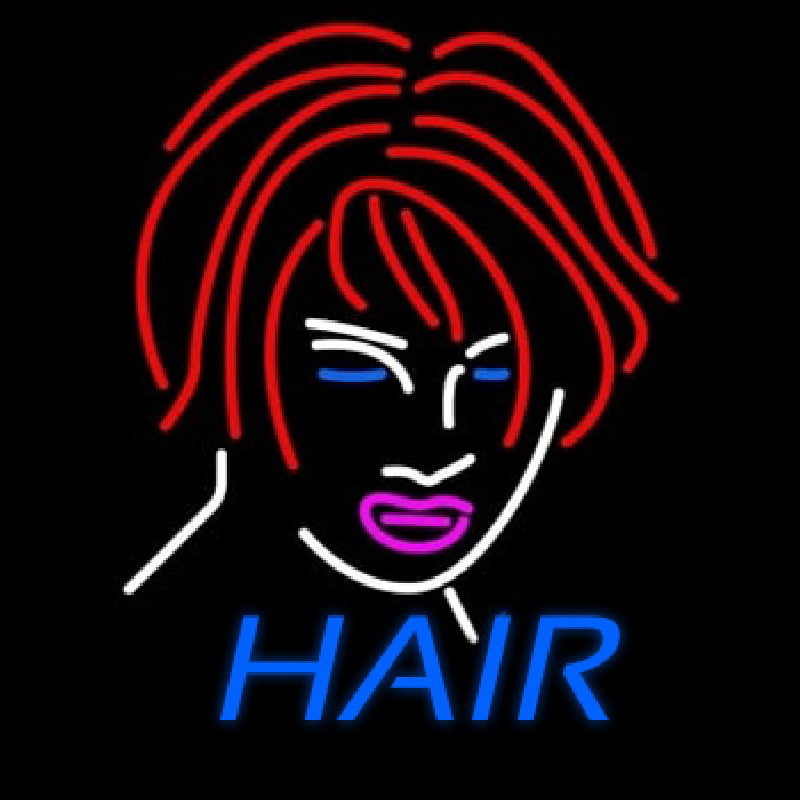 Hair Girl Logo Neonreclame