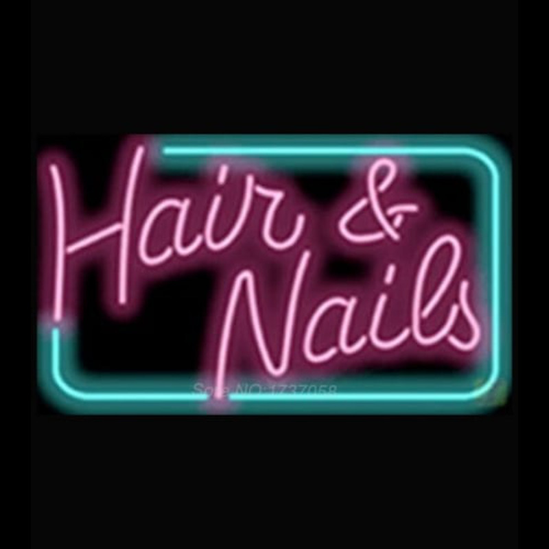 Hair and Nails Neonreclame