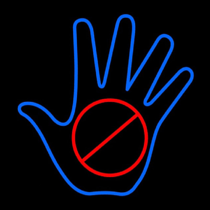 Hand Neonreclame
