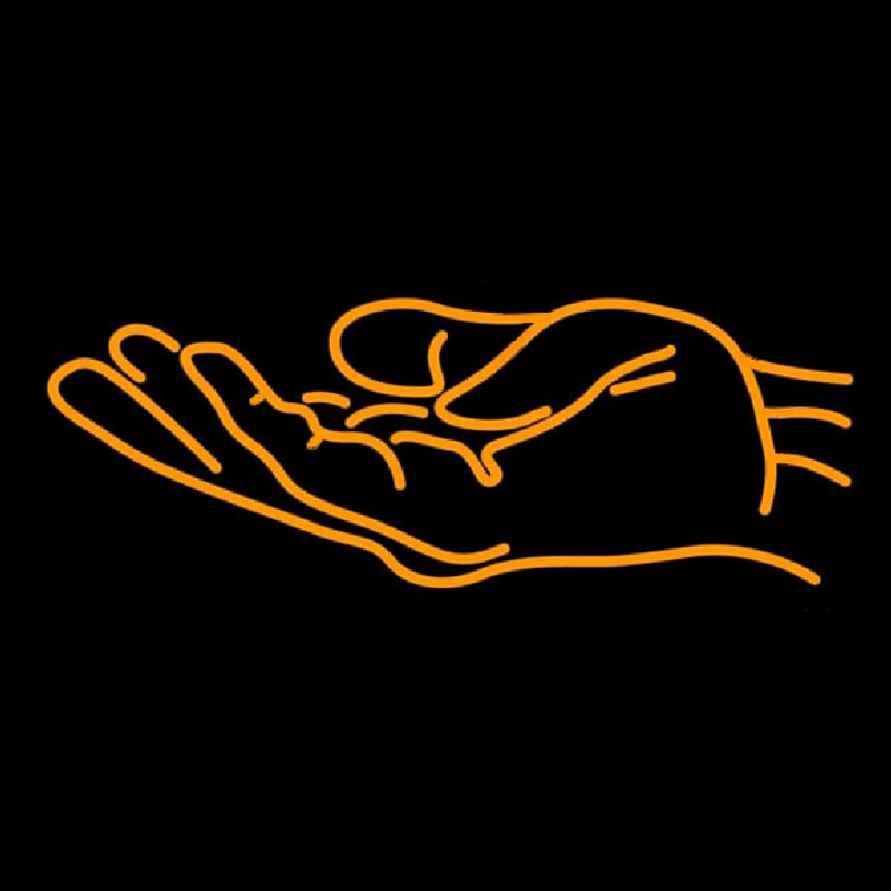 Hand Neonreclame
