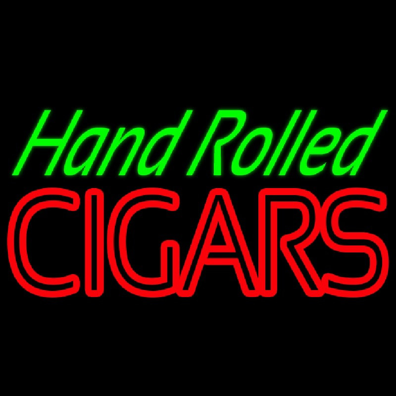 Hand Rolled Cigars Neonreclame