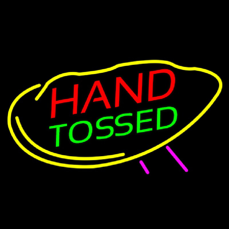 Hand Tossed Neonreclame