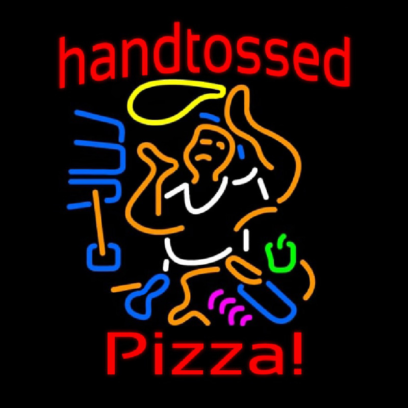 Handtossed Pizza Neonreclame