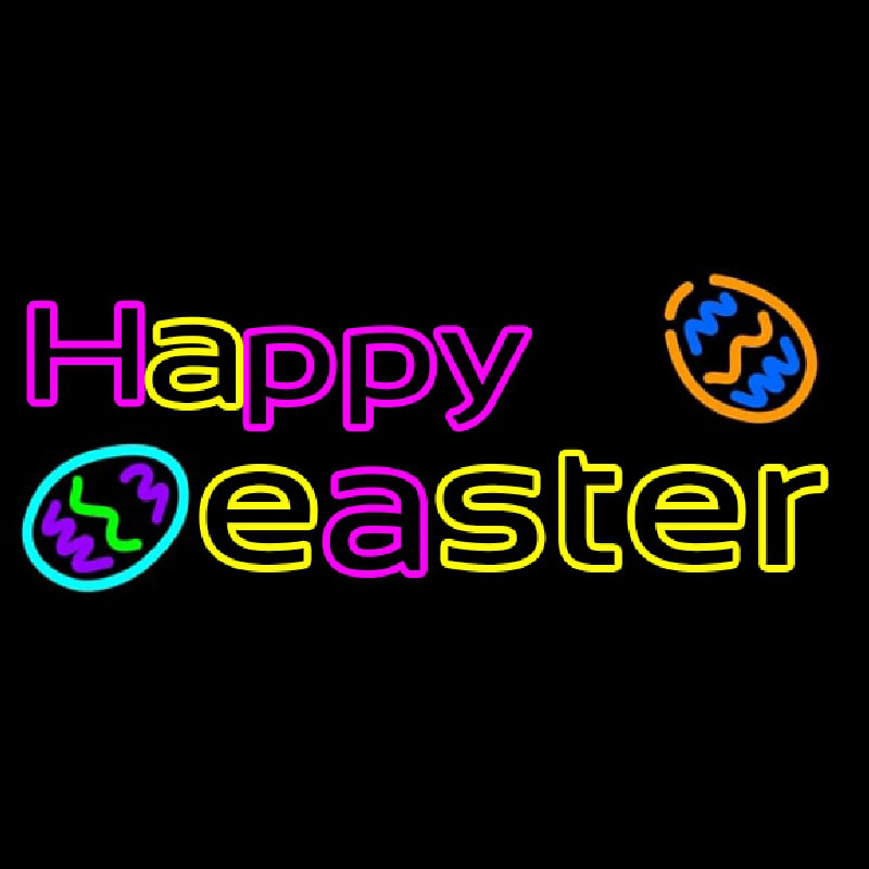 Happy Easter 2 Neonreclame