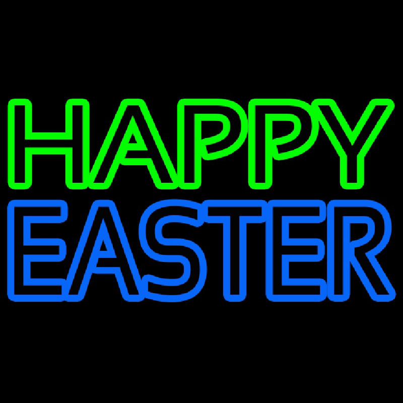 Happy Easter With Egg 2 Neonreclame