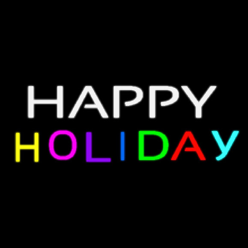 Happy Holiday Neonreclame