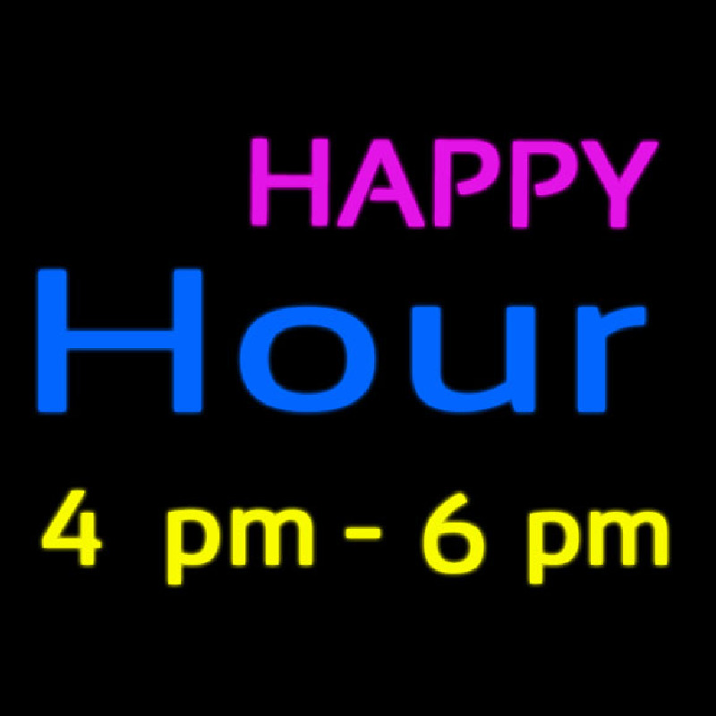 Happy Hour Neonreclame