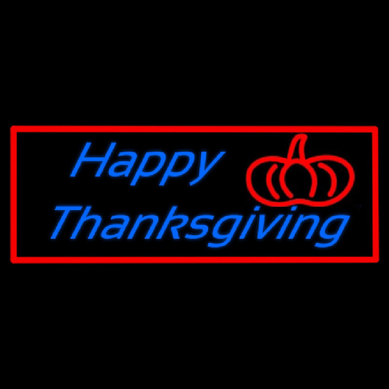 Happy Thanksgiving 2 Neonreclame