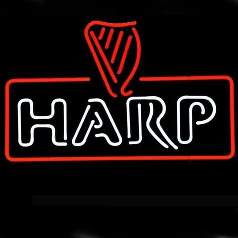 Harp Lager Guinness Pub Winkel Display Bier Bar Neonreclame Kerstgeschenk