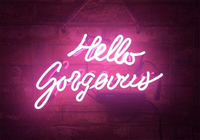 Hello Gorgeous Neonreclame