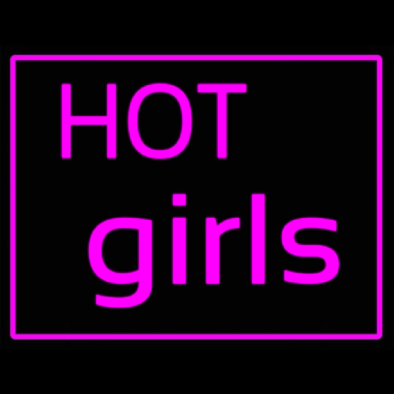 Hot Girls Border Neonreclame
