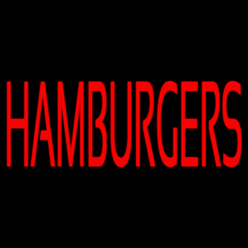 Humburgers Neonreclame